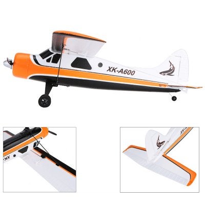 XK A600 XK A600 5CH 2.4G Brushless Motor 3D6G RC Airplane GFS